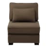 Sitzelement modular aus Baumwolle, taupe